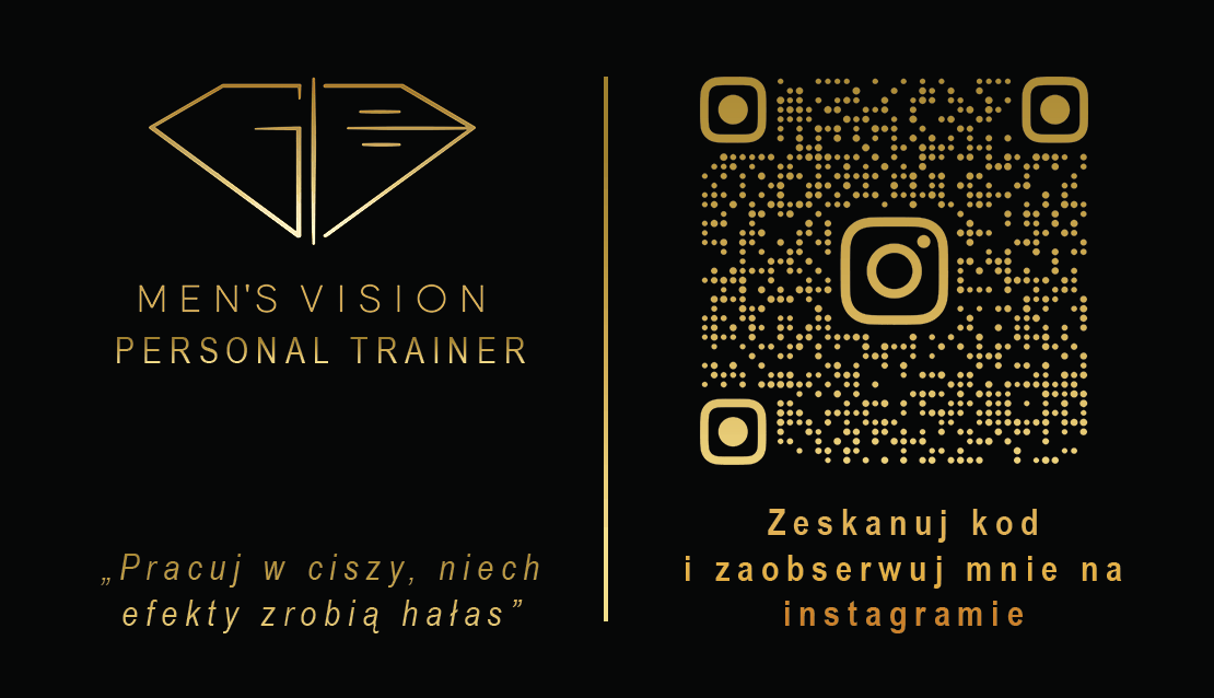 Men's Vision — wizytówka (tył)
