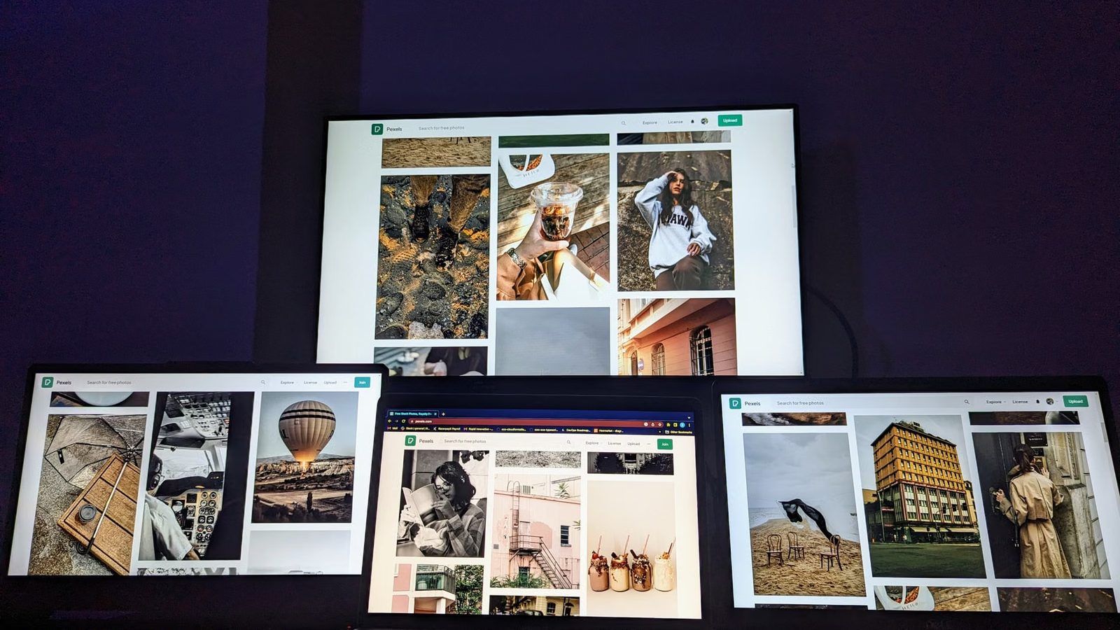 Koszyk sklepu internetowego na ekranie